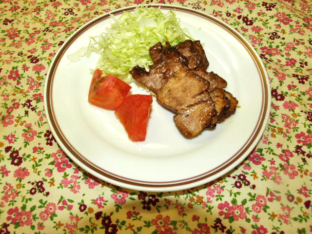 豚肉味噌煮